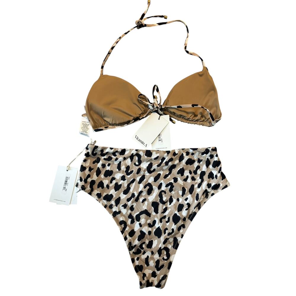 VITAMIN A BIKINI NWT SIZE LARGE/XL-DD WILDCAT - Picture 4 of 9